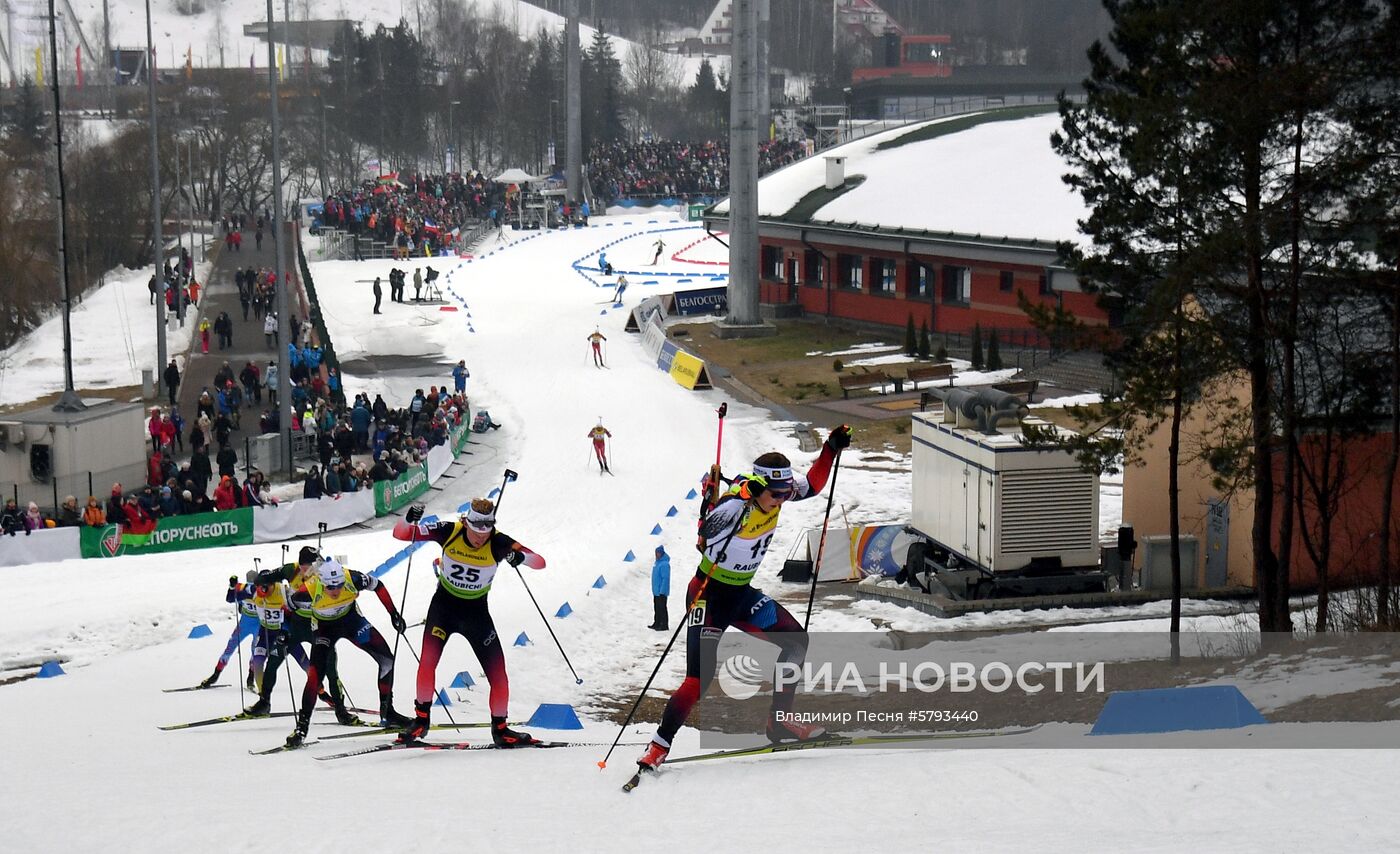 Биатлон. Чемпионат Европы. Мужчины. Гонка преследования