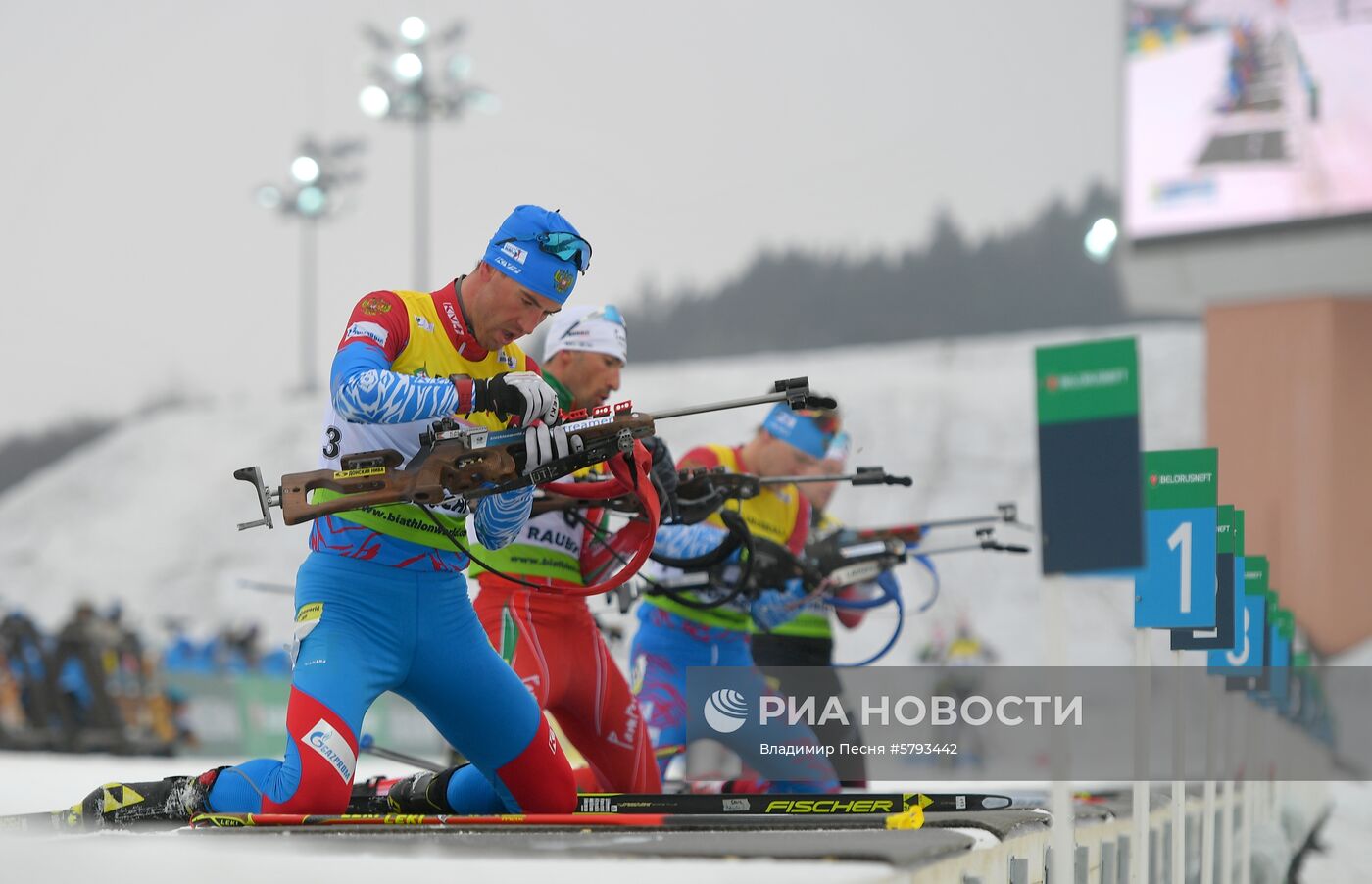 Биатлон. Чемпионат Европы. Мужчины. Гонка преследования