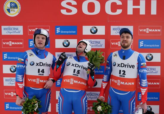 Санный спорт. IX этап Кубка мира. Спринт