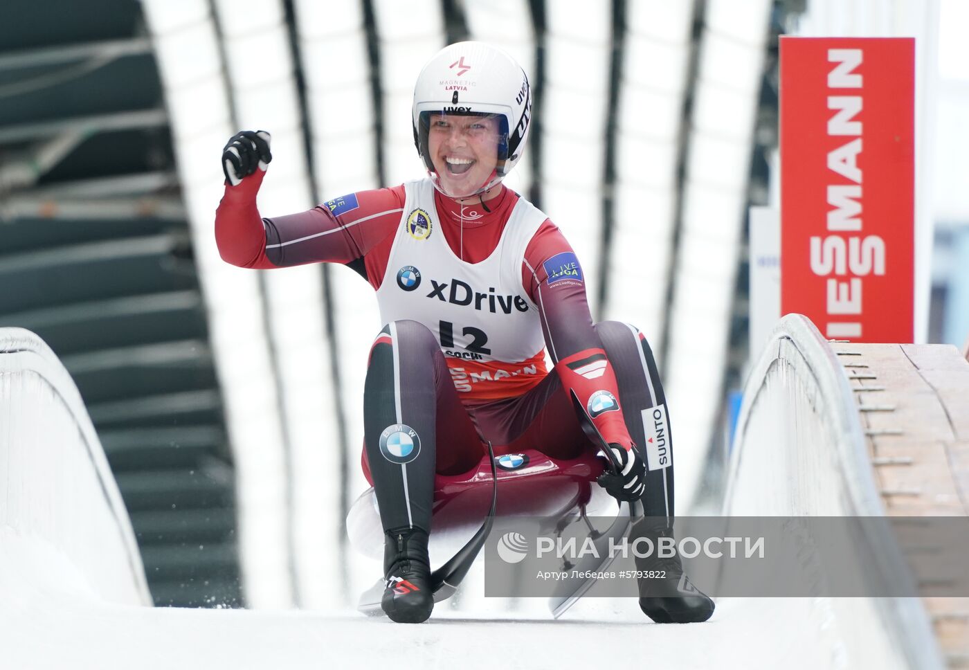 Санный спорт. IX этап Кубка мира. Спринт