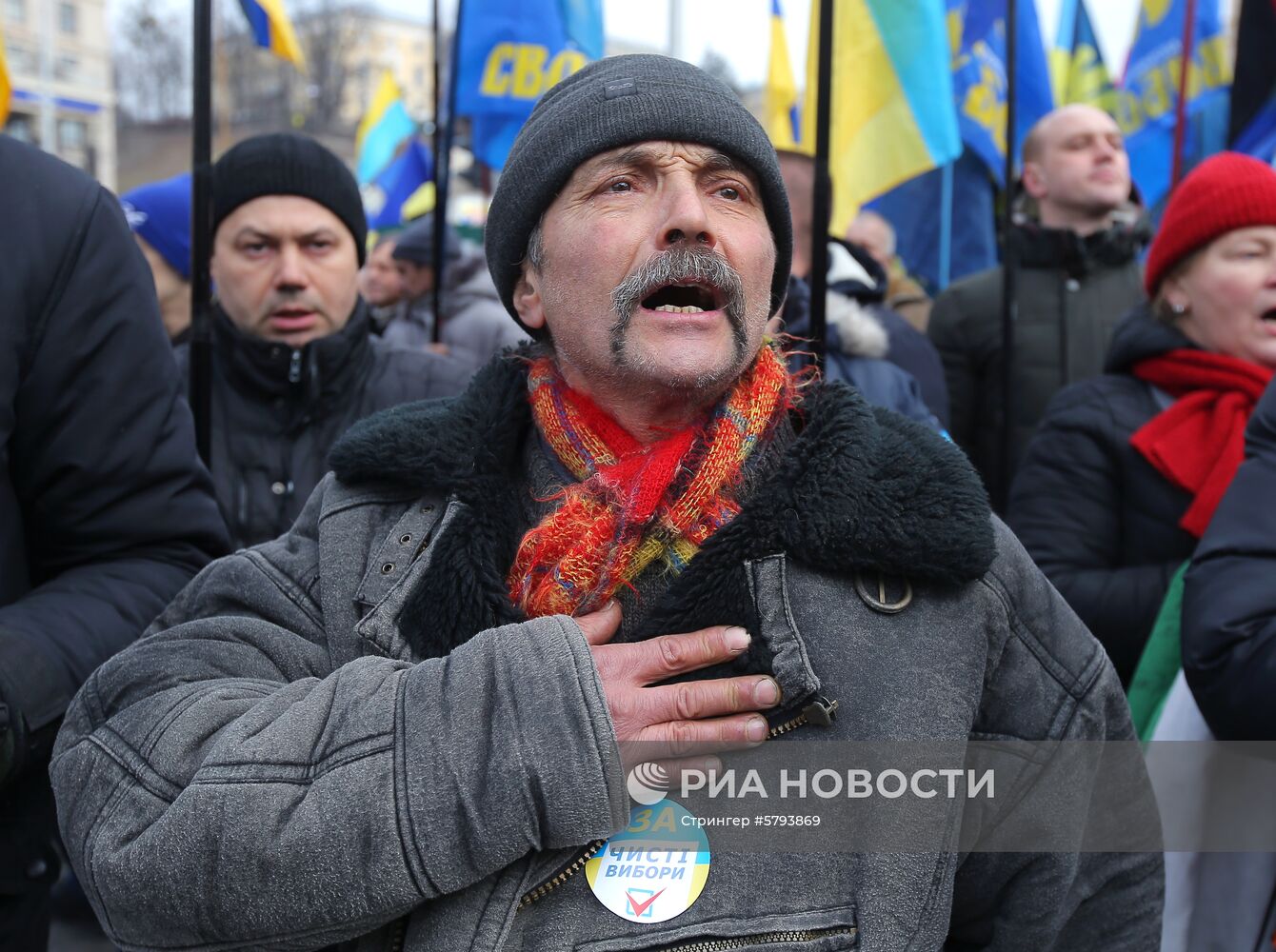 Акции в Киеве с требованием честных выборов