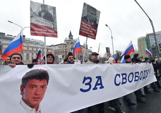 Марш памяти Б. Немцова 