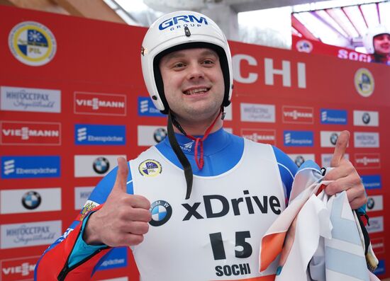 Санный спорт. IX этап Кубка мира. Спринт