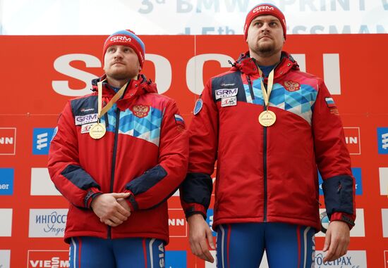 Санный спорт. IX этап Кубка мира. Спринт