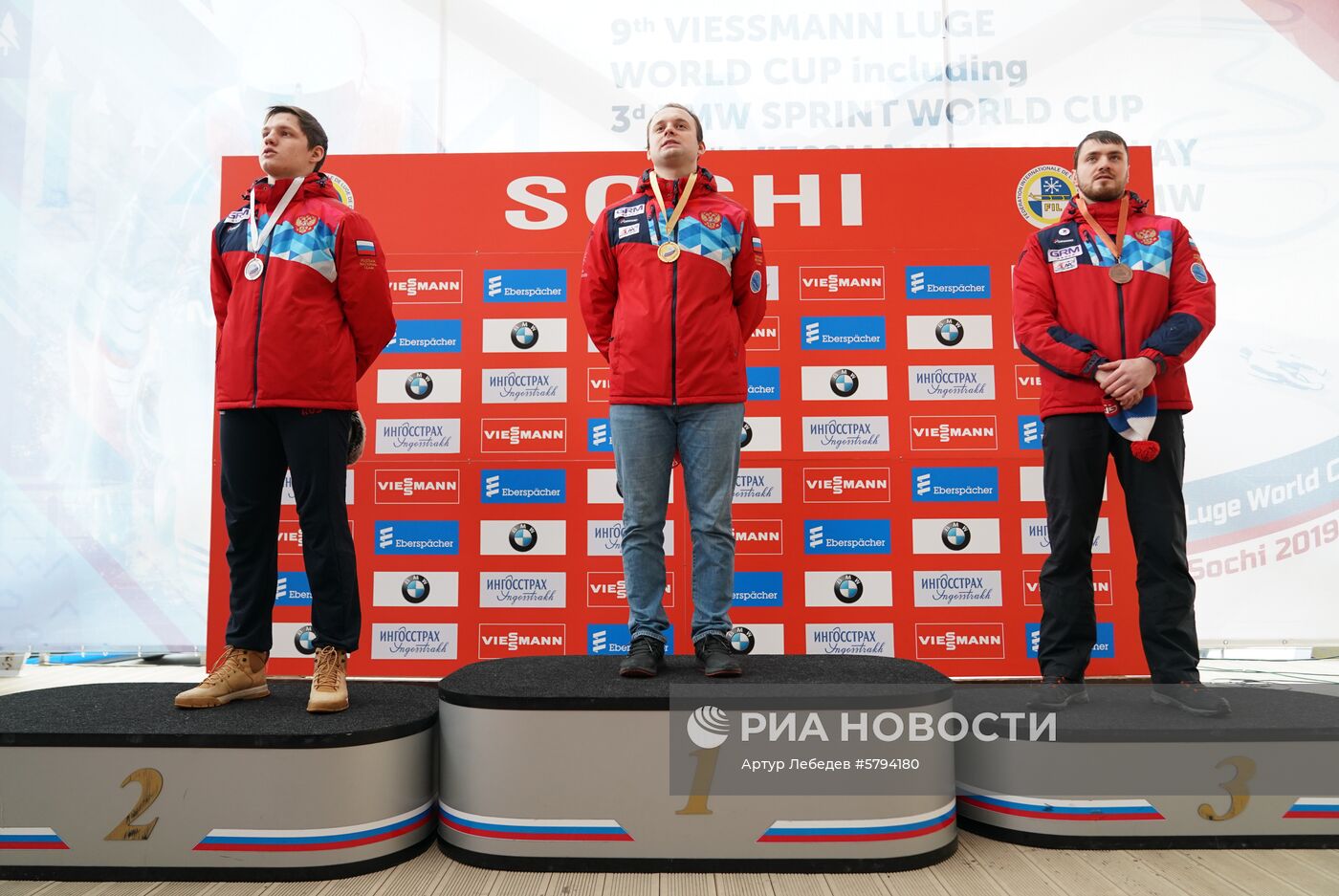 Санный спорт. IX этап Кубка мира. Спринт