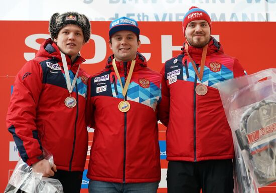 Санный спорт. IX этап Кубка мира. Спринт