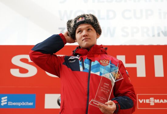 Санный спорт. IX этап Кубка мира. Спринт