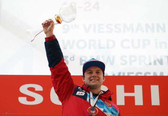 Санный спорт. IX этап Кубка мира. Спринт