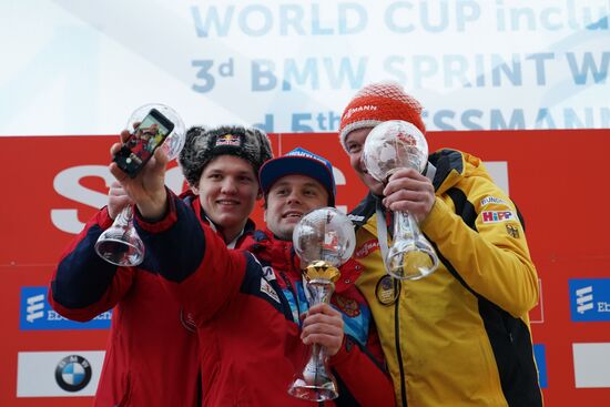 Санный спорт. IX этап Кубка мира. Спринт