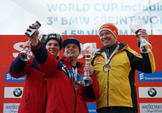 Санный спорт. IX этап Кубка мира. Спринт