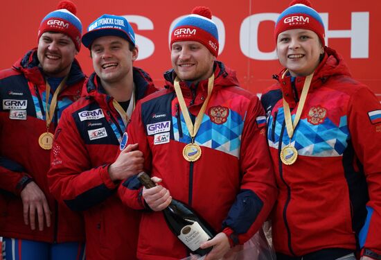 Санный спорт. IX этап Кубка мира. Спринт