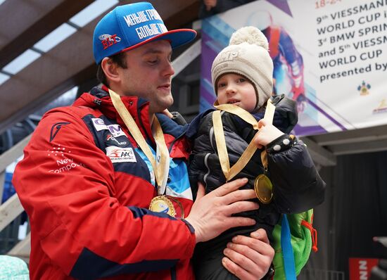 Санный спорт. IX этап Кубка мира. Спринт