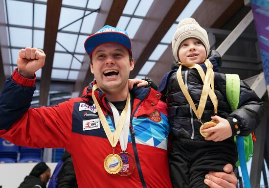 Санный спорт. IX этап Кубка мира. Спринт