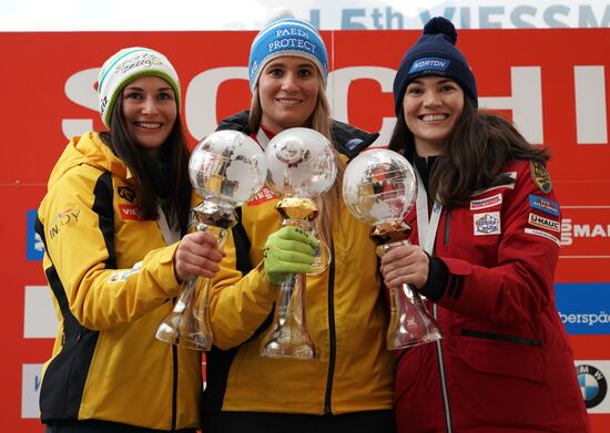 Санный спорт. IX этап Кубка мира. Спринт