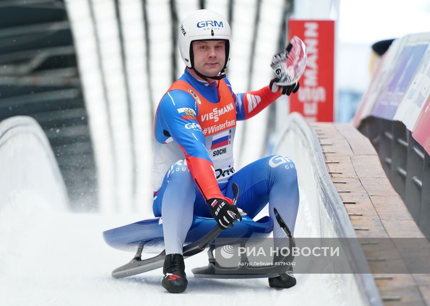 Санный спорт. IX этап Кубка мира. Спринт