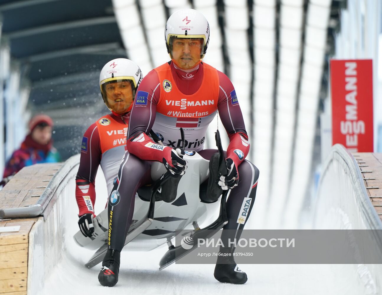 Санный спорт. IX этап Кубка мира. Спринт