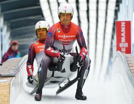 Санный спорт. IX этап Кубка мира. Спринт