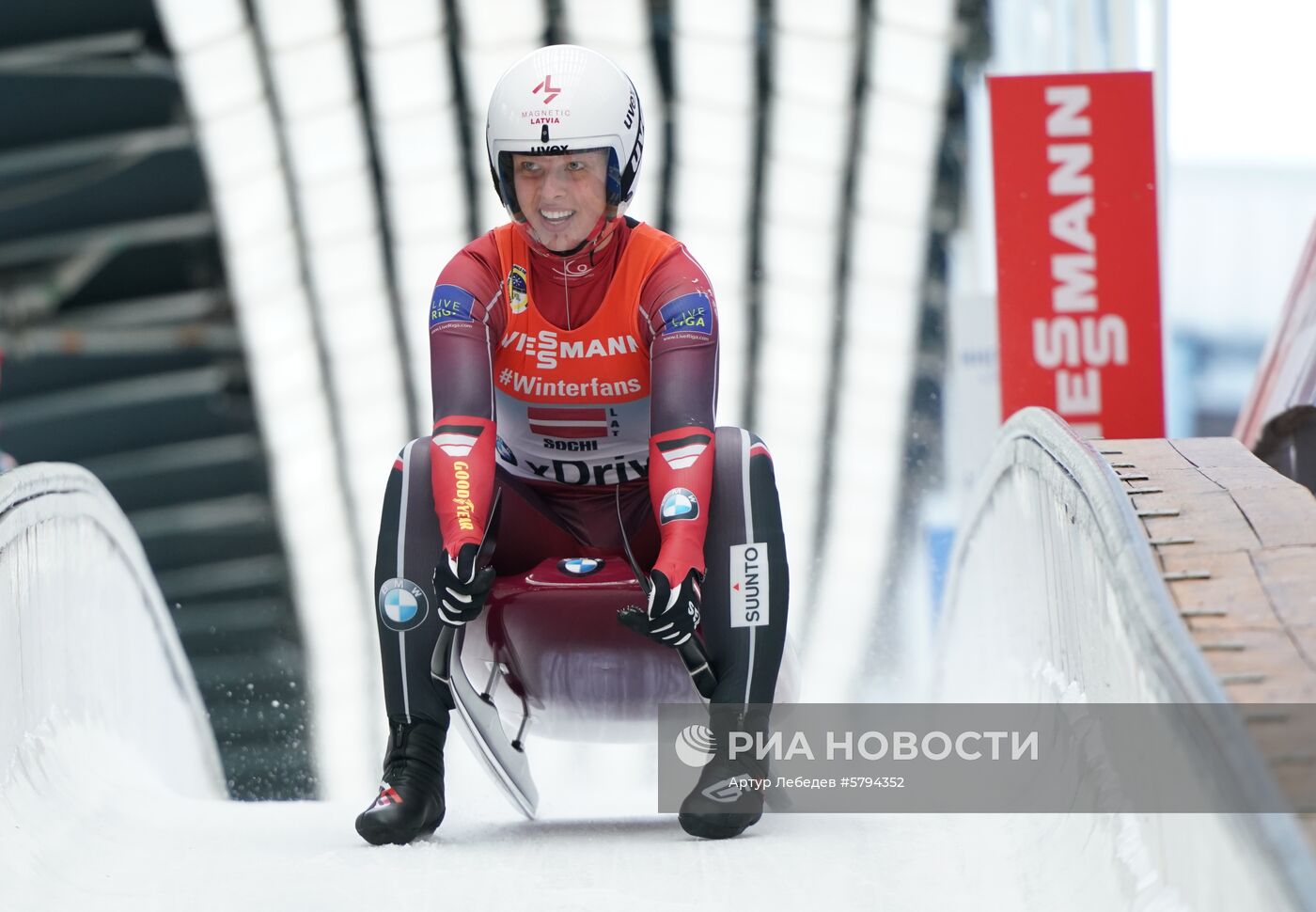 Санный спорт. IX этап Кубка мира. Спринт