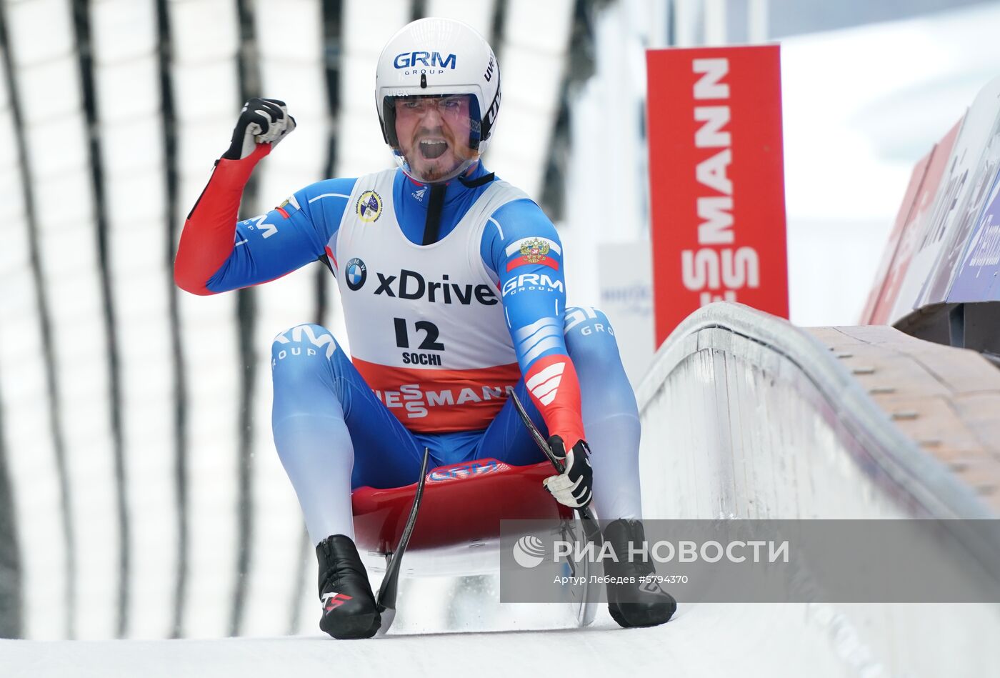 Санный спорт. IX этап Кубка мира. Спринт