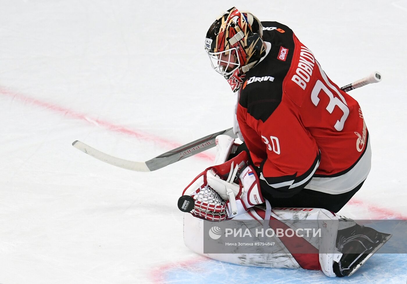 Хоккей. КХЛ. Матч "Авангард" - "Ак Барс"