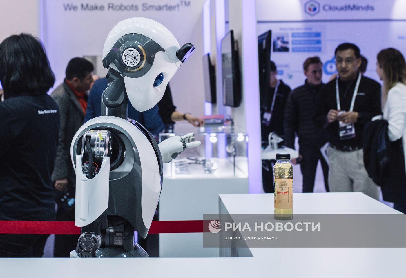 Выставка Mobile World Congress 2019 в Барселоне