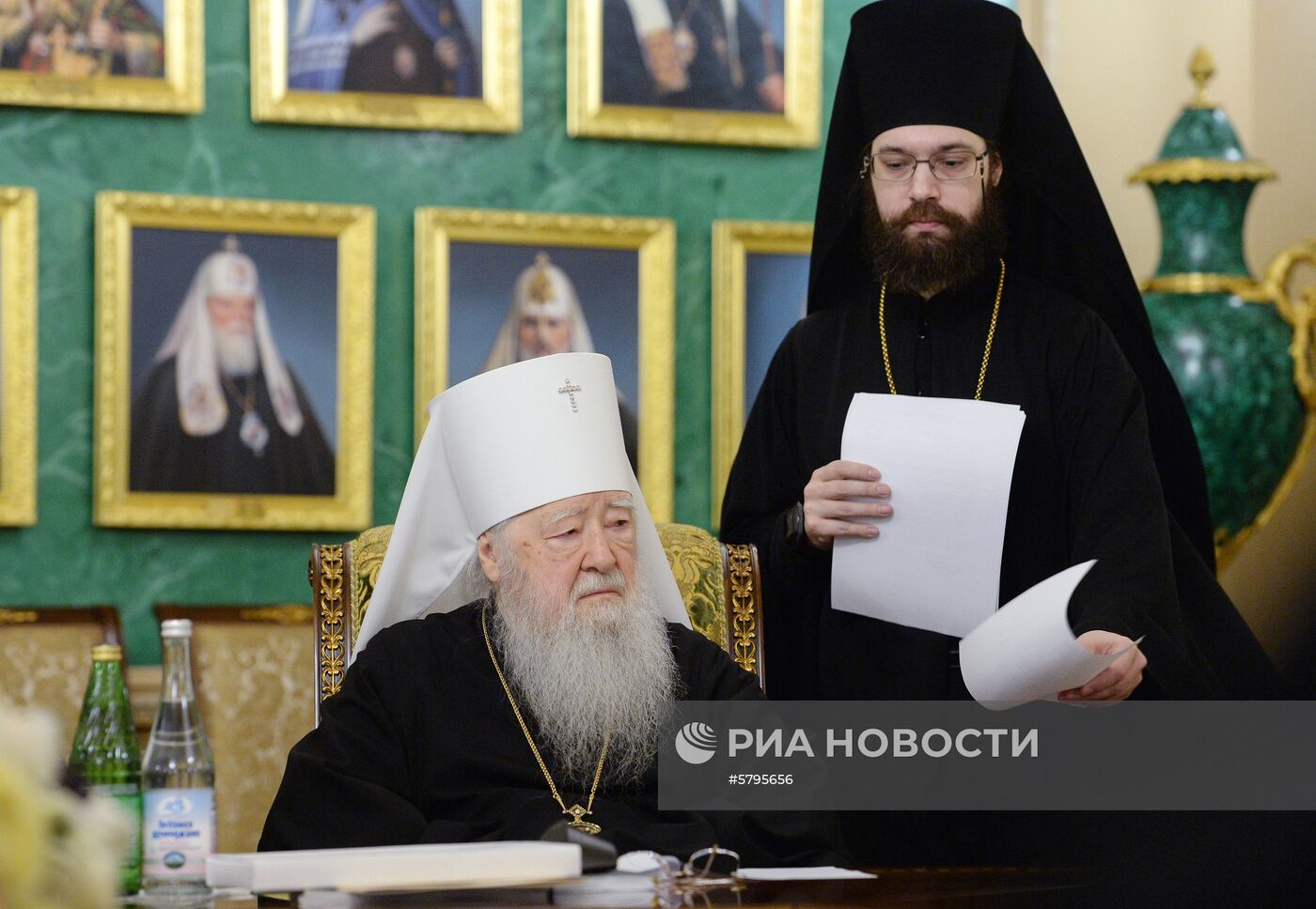 Заседание Священного синода РПЦ