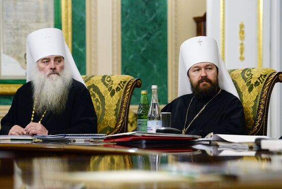 Заседание Священного синода РПЦ