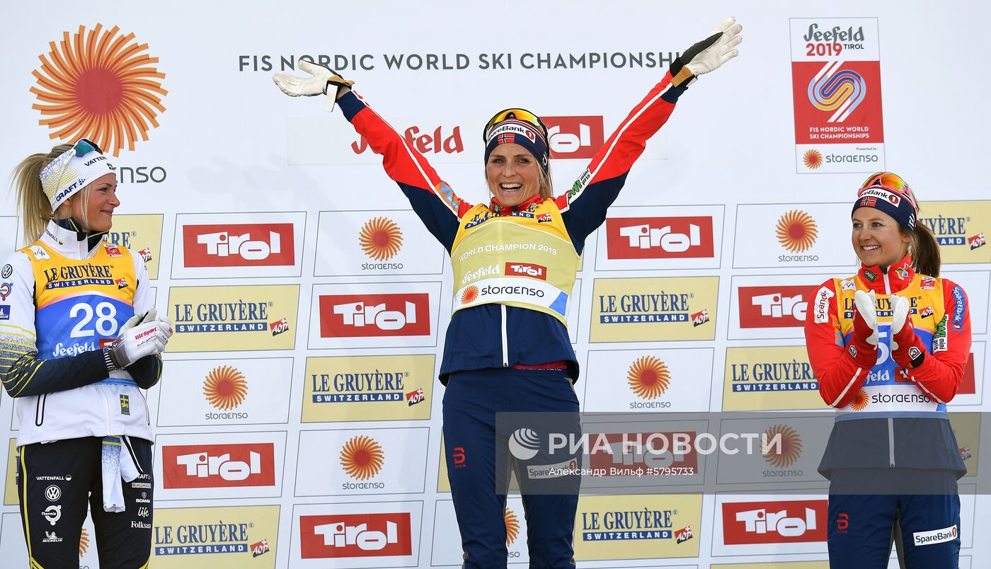 Лыжные гонки. Чемпионат мира. Женщины. 10 км