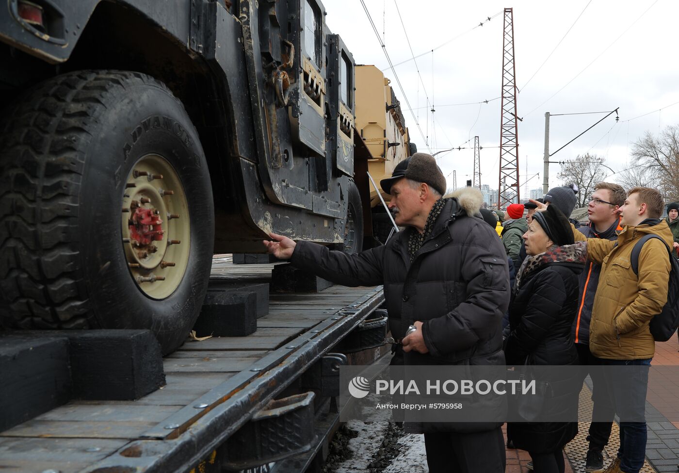 Прибытие поезда "Сирийский перелом" в Белгород