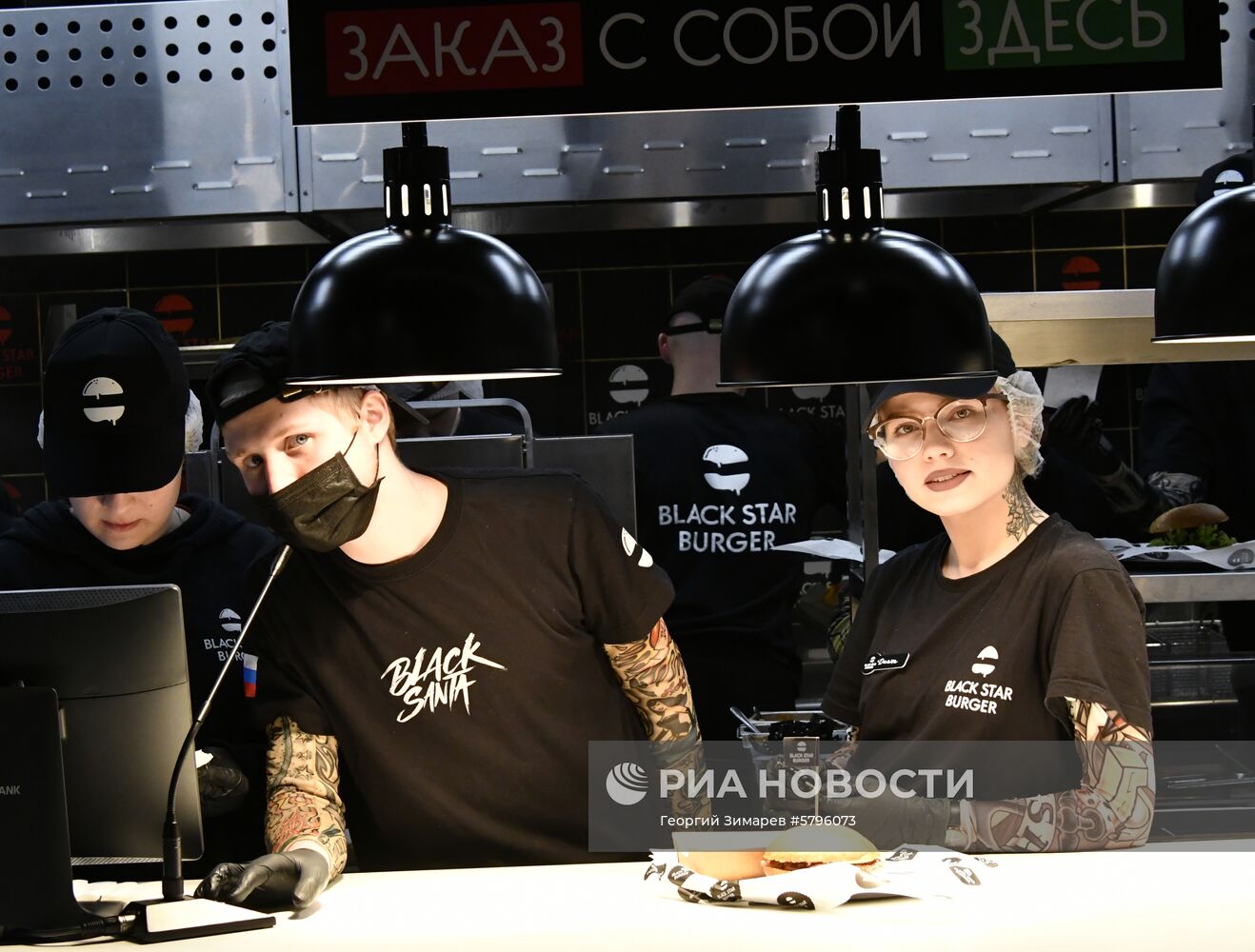 Официальное открытие ресторана Black Star Burger в Краснодаре