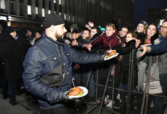 Официальное открытие ресторана Black Star Burger в Краснодаре