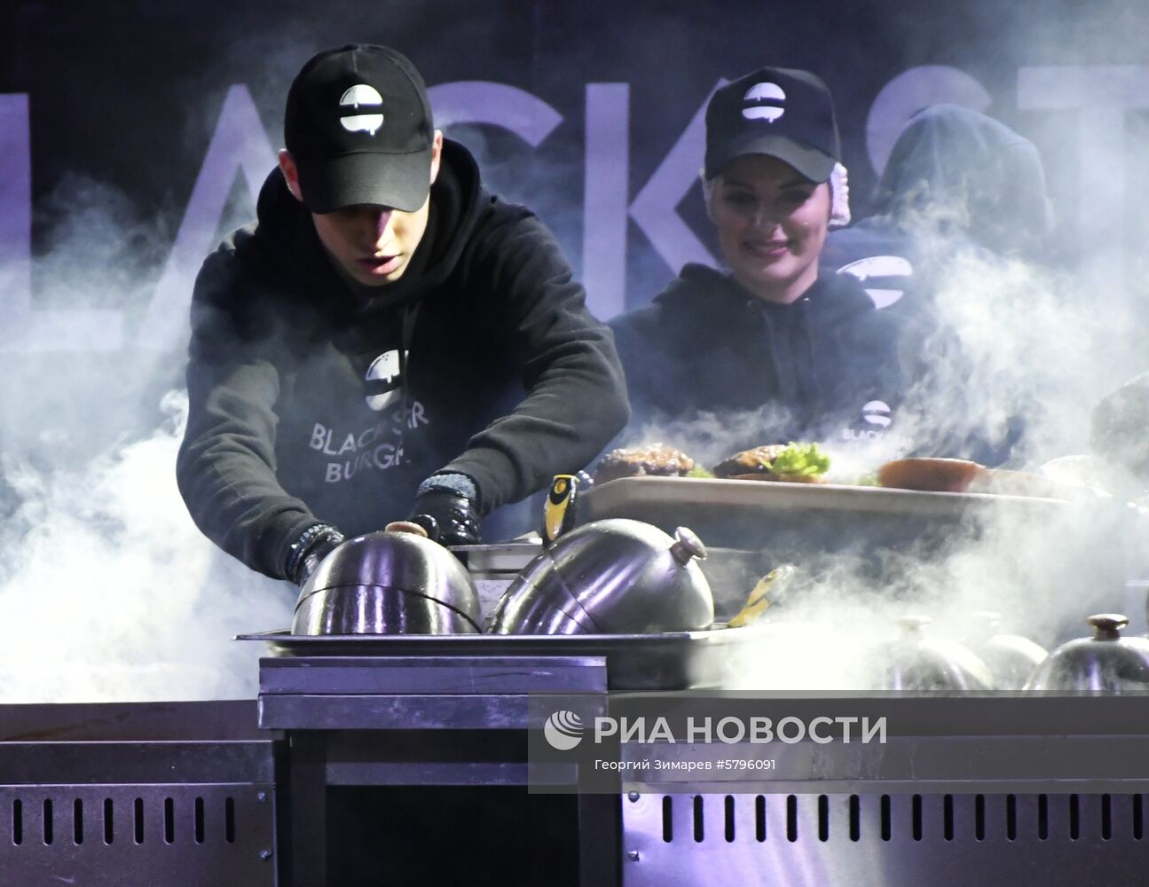 Официальное открытие ресторана Black Star Burger в Краснодаре