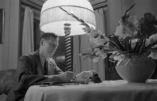 Скульптор И.Д.Шадр