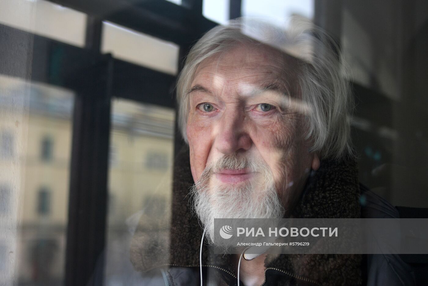 Житель блокадного Ленинграда В. Галактионов