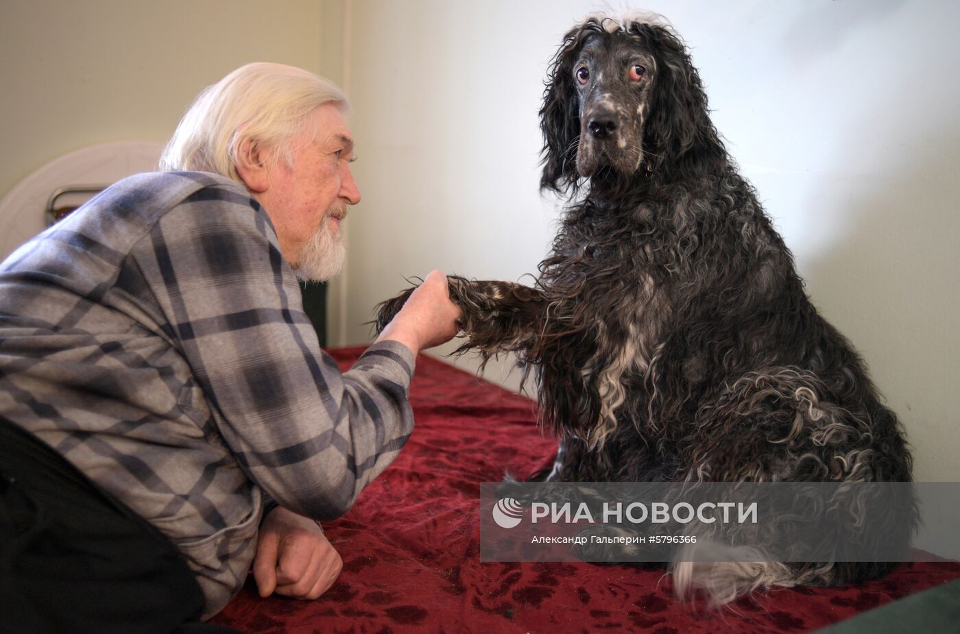 Житель блокадного Ленинграда В. Галактионов