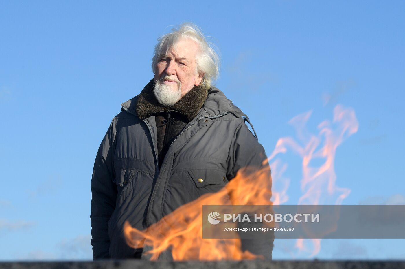 Житель блокадного Ленинграда В. Галактионов