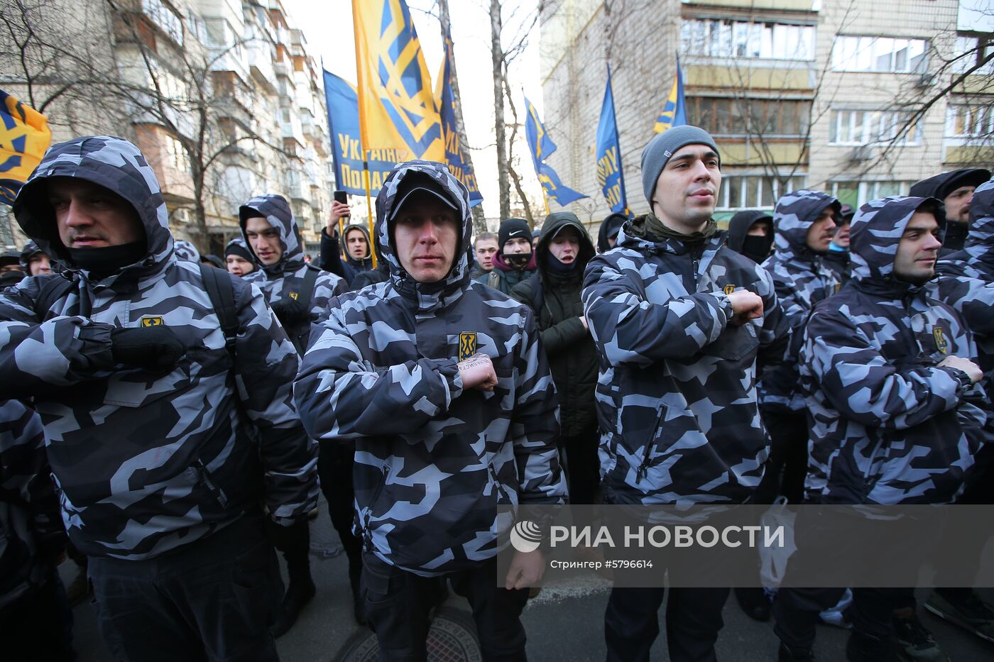 Акции в Киеве против коррупции в оборонной промышленности