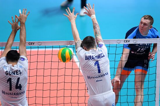 Волейбол. Лига чемпионов. Мужчины. Матч "Зенит-Казань" - "Халкбанк"