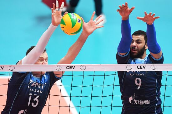 Волейбол. Лига чемпионов. Мужчины. Матч "Зенит-Казань" - "Халкбанк"