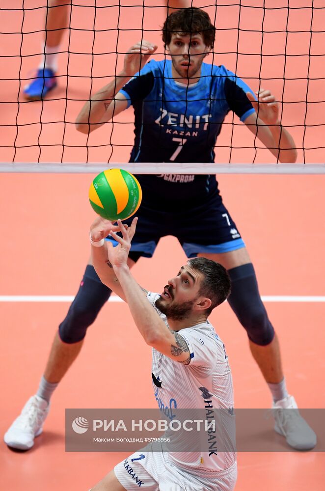 Волейбол. Лига чемпионов. Мужчины. Матч "Зенит-Казань" - "Халкбанк"