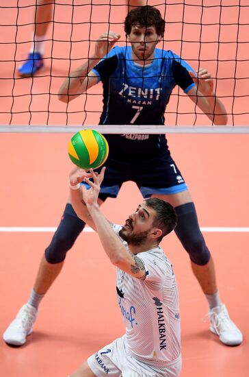 Волейбол. Лига чемпионов. Мужчины. Матч "Зенит-Казань" - "Халкбанк"