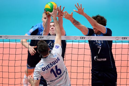 Волейбол. Лига чемпионов. Мужчины. Матч "Зенит-Казань" - "Халкбанк"