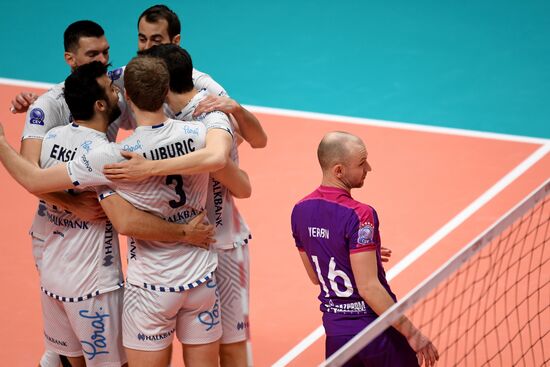 Волейбол. Лига чемпионов. Мужчины. Матч "Зенит-Казань" - "Халкбанк"