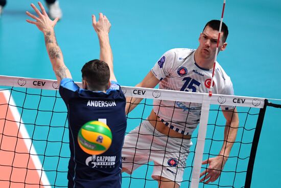 Волейбол. Лига чемпионов. Мужчины. Матч "Зенит-Казань" - "Халкбанк"