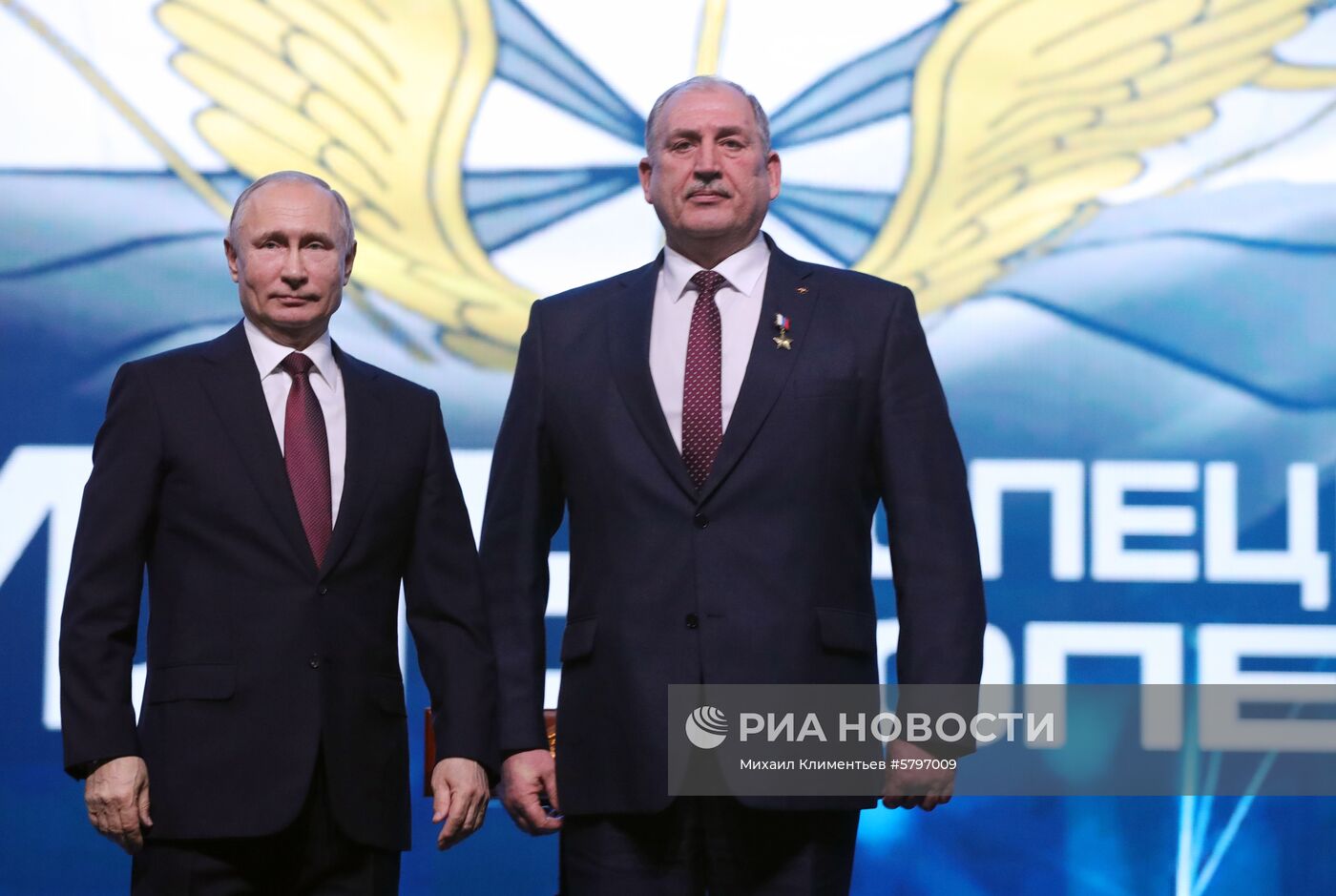Президент РФ В. Путин на торжественном приеме в честь Дня Сил специальных операций