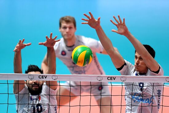 Волейбол. Лига чемпионов. Мужчины. Матч "Зенит-Казань" - "Халкбанк"