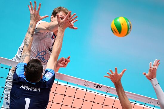 Волейбол. Лига чемпионов. Мужчины. Матч "Зенит-Казань" - "Халкбанк"