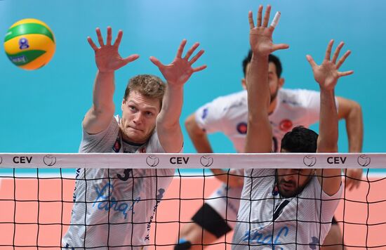 Волейбол. Лига чемпионов. Мужчины. Матч "Зенит-Казань" - "Халкбанк"