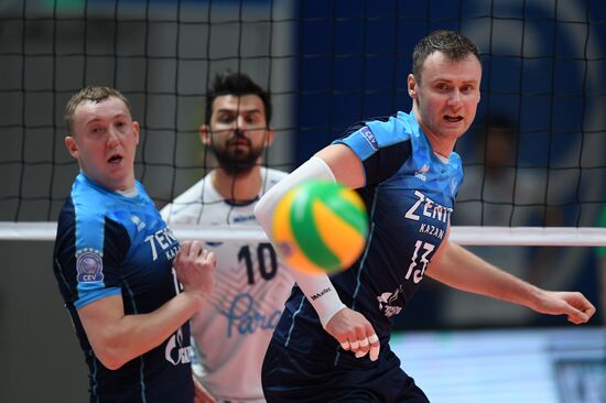 Волейбол. Лига чемпионов. Мужчины. Матч "Зенит-Казань" - "Халкбанк"