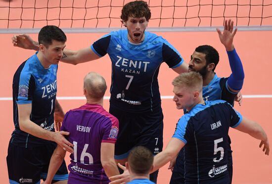 Волейбол. Лига чемпионов. Мужчины. Матч "Зенит-Казань" - "Халкбанк"